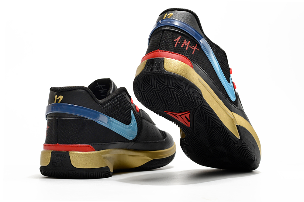 Nike Ja 1 Black Red Gold